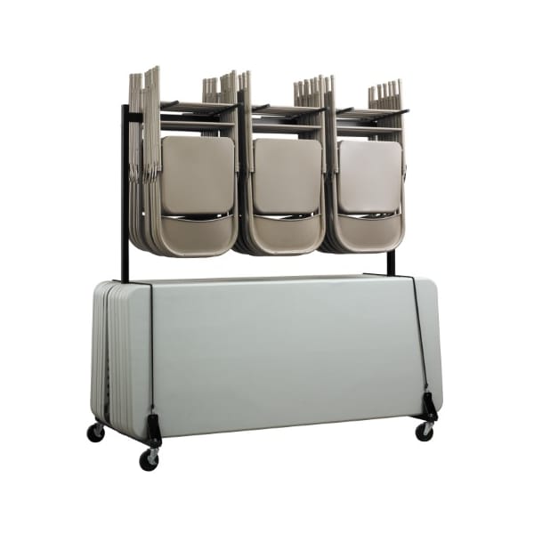 Adiroffice Chair and Table Combo Cart ADI690-01